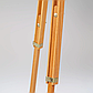Мольберт тринога для малювання дерев'яний з тримачем для палітри 185 см. Висота полотна до 108 см. Бук, фото 8