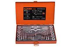 Професійний нарізний набір позначників і плашок, 40 пр. Harden Tools 610459