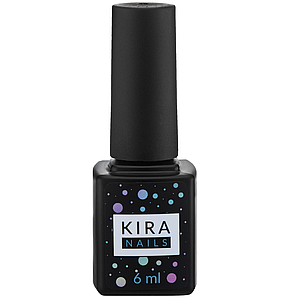 Топ гель для лаку Kira Nails NO Wipe Top Coat 6 мл без липкого шару