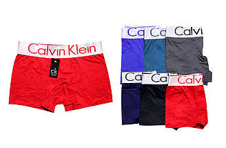 Боксери чоловічі, однотонні, асорті кольорів, широка гумка, бамбук, CKL (розмір XXL(на XL))