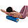Ролик масажний для йоги, пілатесу, фітнесу Grid Bubble Roller FI-6672 фіолетовий, фото 5