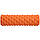 Ролик масажний для йоги, пілатесу, фітнесу Grid Bubble Roller FI-6672 помаранчевий, фото 3
