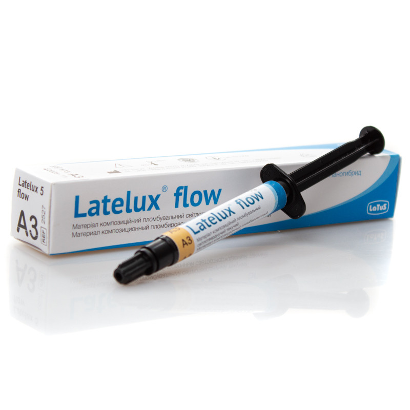 Матеріал композиційний пломбувальний Latelux flow (Лателюкс флоу), шприц 5 р А3