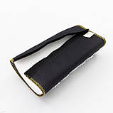 Масажний килимок Аплікатор Кузнєцова + валик масажер для спини/шиї/ніг/стоп/голови/тіла OSPORT (n-0004) Чорно-білий, фото 4