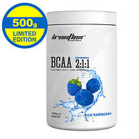 Аминокислоты IronFlex BCAA Performance 2-1-1 500 г Ежевика Blue Raspberry