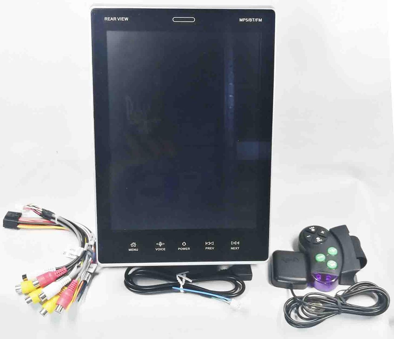 Автомагнітола 1 DIN PI-908 BT 9.5'' Tesla Style Android 10.0 GPS 2Gb RAM 16Gb ROM
