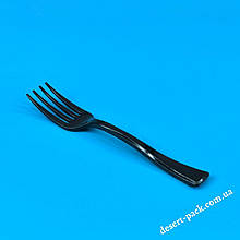 Виделки десертні 100 мм (50 шт.) чорні