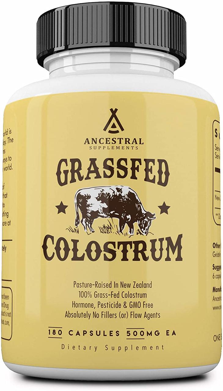 Ancestral Supplements Grass Fed Colostrum / Колострума молозиво 180 капсул