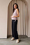 Майка для вагітних і годуючих мам рожева однотонна з секретом для годування, 5305138 -Р, фото 4