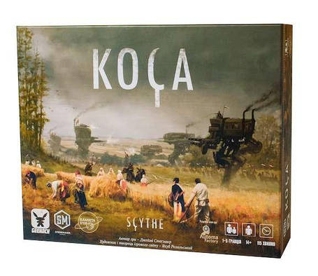 Настольная игра Коса (Scythe, Серп), фото 1