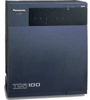 Цифровая гибридная IP-АТС Panasonic KX-TDA100 RU максимальная комплектация. До 64 внешних линий/до 128