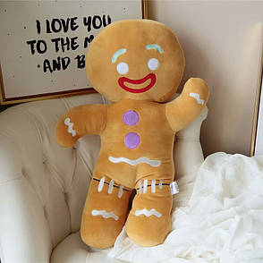 М`яка іграшка Імбирне печиво RESTEQ. М`яка іграшка Монго 45 см. Плюшевий Mongo із мультфільму Шрек, фото 2