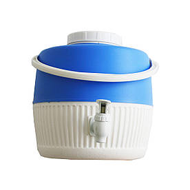 Термос диспенсер для розливу напоїв Kale синій 5л. mz1003 MAZHURA