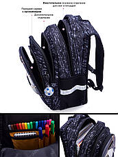 Рюкзак для хлопчика шкільний ортопедичний Winner One М'яч R2-179, фото 2