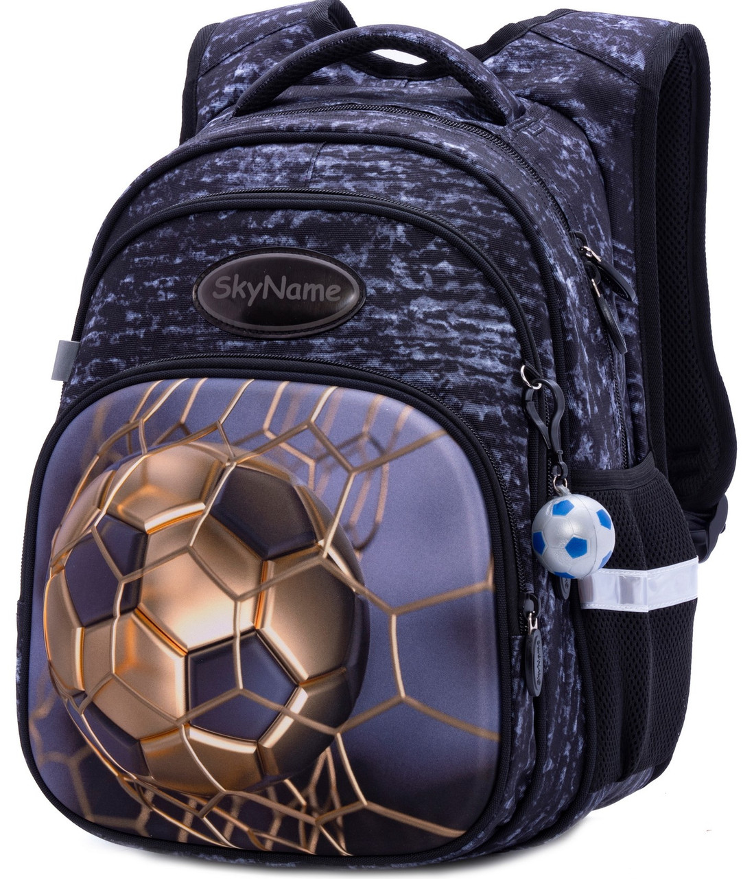 Рюкзак для хлопчика шкільний ортопедичний Winner One SkyName М'яч R3-237