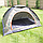 Палатка туристична кемпінговий непромокаємий з антимоскітною сіткою Outdoor new tent 3 місцева зелена хакі, фото 8