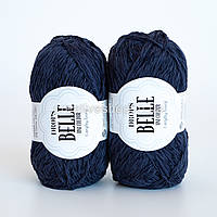 Пряжа Drops Belle (цвет 20 navy blue)