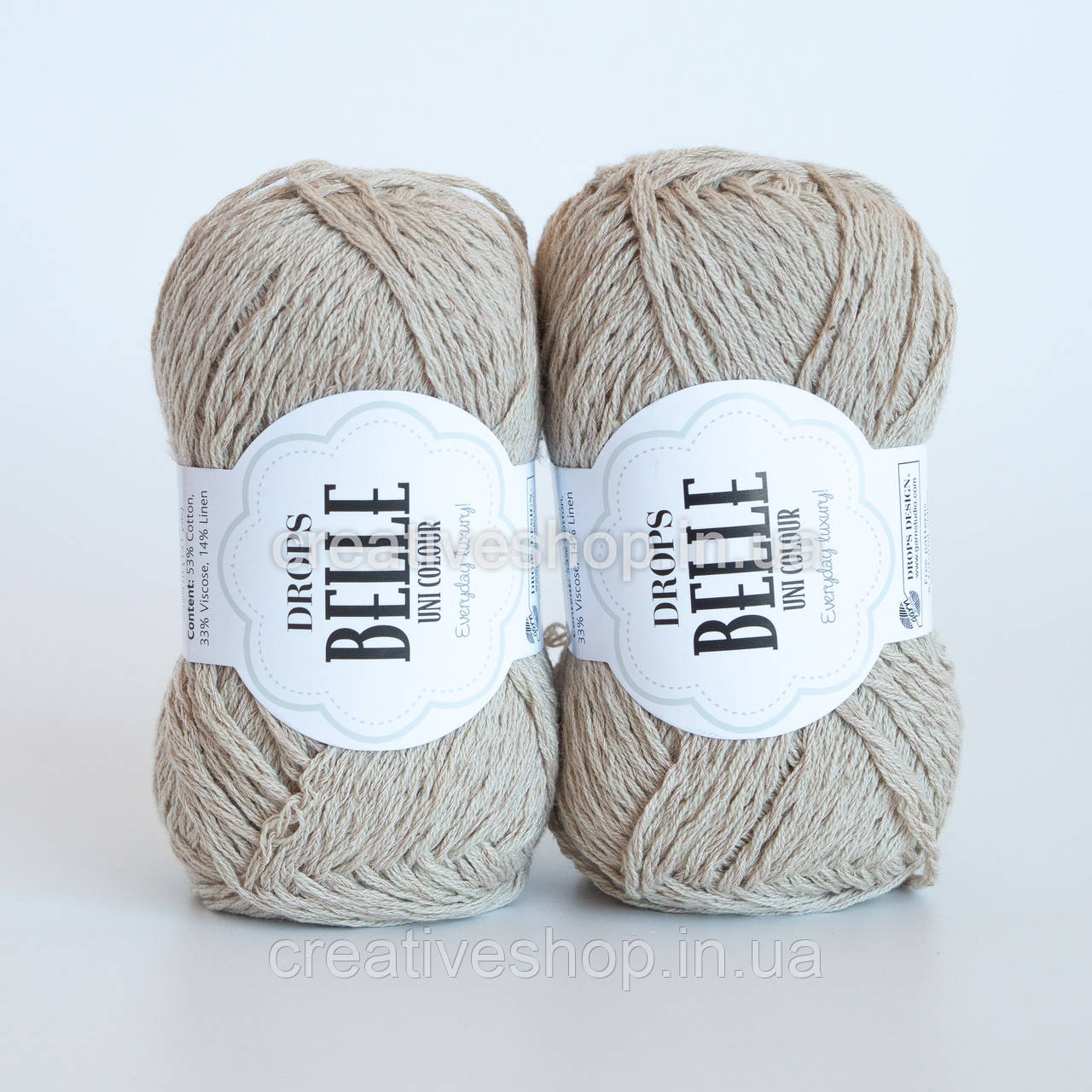 Пряжа Drops Belle (колір 24 sand)