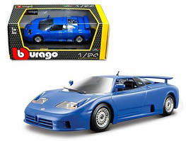 Автомодель 1:24 Bburago Bugatti EB 110 синій 18-22025