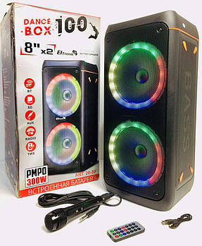 Акустична система BOX 100/0808+ 1 мікрофон + BT ART 20-30 (1 шт./ясть)