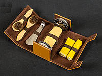 Дорожный набор по уходу за обувью Tarrago Light Brown Shoe Care Travel Kit Tarrago Travel Kit Дорожный набор по уходу за обувью Tarrago Light Brown Shoe Care Travel Kit
