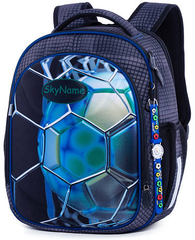 Рюкзак для хлопчика шкільний ортопедичний Winner One SkyName М'яч R4-409, фото 2