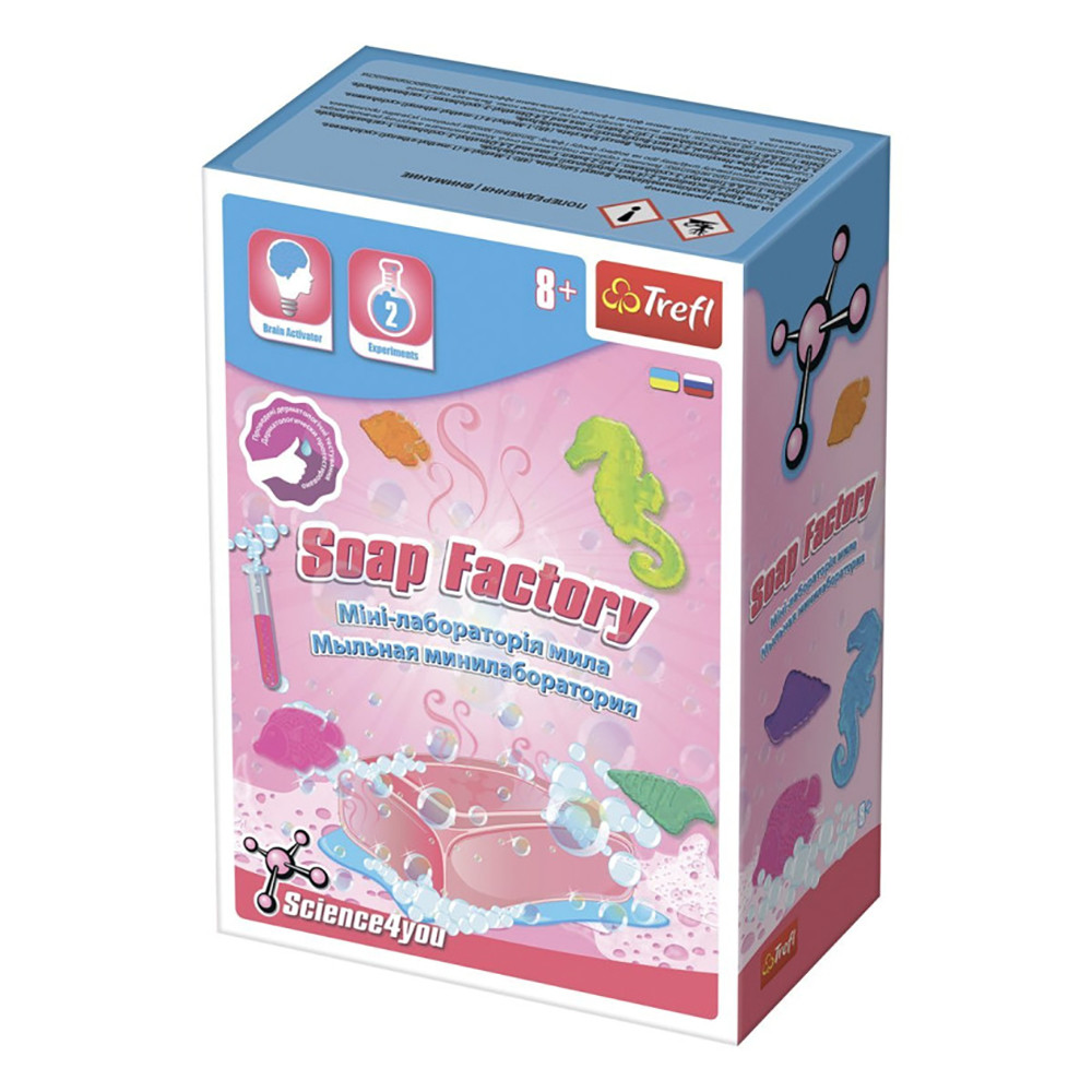 Ігровий набір "Міні-лабораторія мила" Trefl (5900511609448)