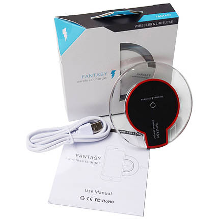 Бездротова зарядка для телефону FANTASY QI wireless charger, фото 2