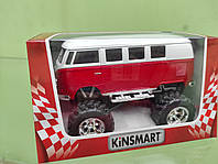 Машинка модель Kinsmart автобус VOLKSWAGEN 5'' KT5060WB OFF ROAD красный