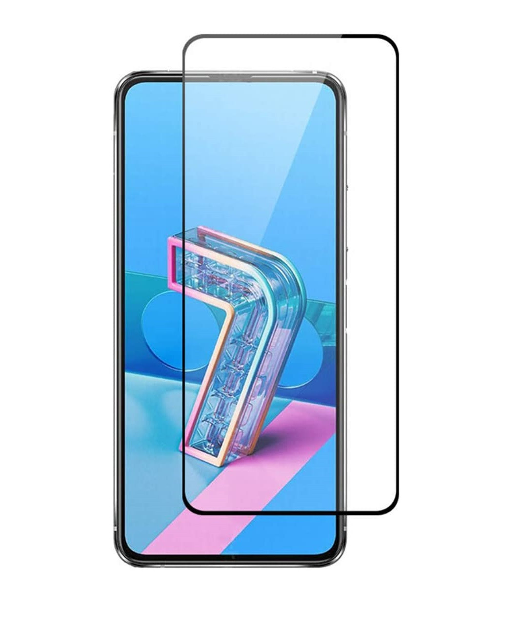 Захисне скло Mocolo для Asus ZenFone 7 ZS670KS / 7 Pro ZS671KS Full Glue 5D Black (0.33 мм)