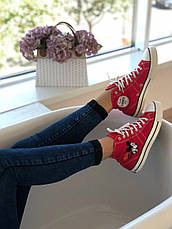 Жіночі кеди Converse All Star High Red Disney Mickey Mouse ALL03286, фото 3