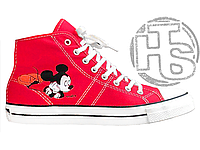 Женские кеды Converse All Star High Red Mickey Mouse Disney ALL03286 37