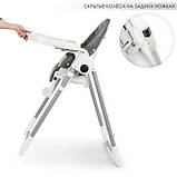 Стільчик  для годування ME 1038 PRIME Gray, фото 4