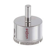 Свердло алмазне трубчасте для скла та кераміки 45 мм INTERTOOL SD-0365, фото 2