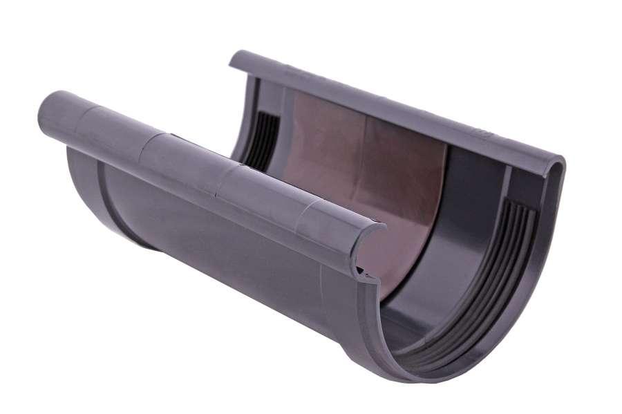 З'єднання єднувач ринви Profil 90 графітовий, фото 1