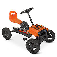 Велокарт детский механический Bambi M 4284E-7 оранжевый