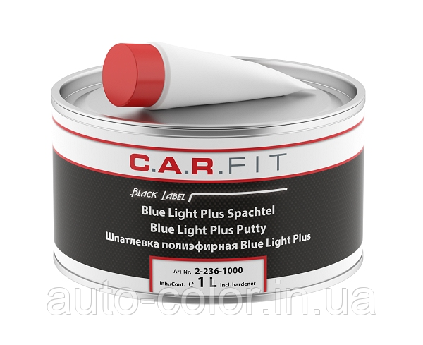 Шпатківниця полегшена Blue Light Plus 1 л. Car Fit