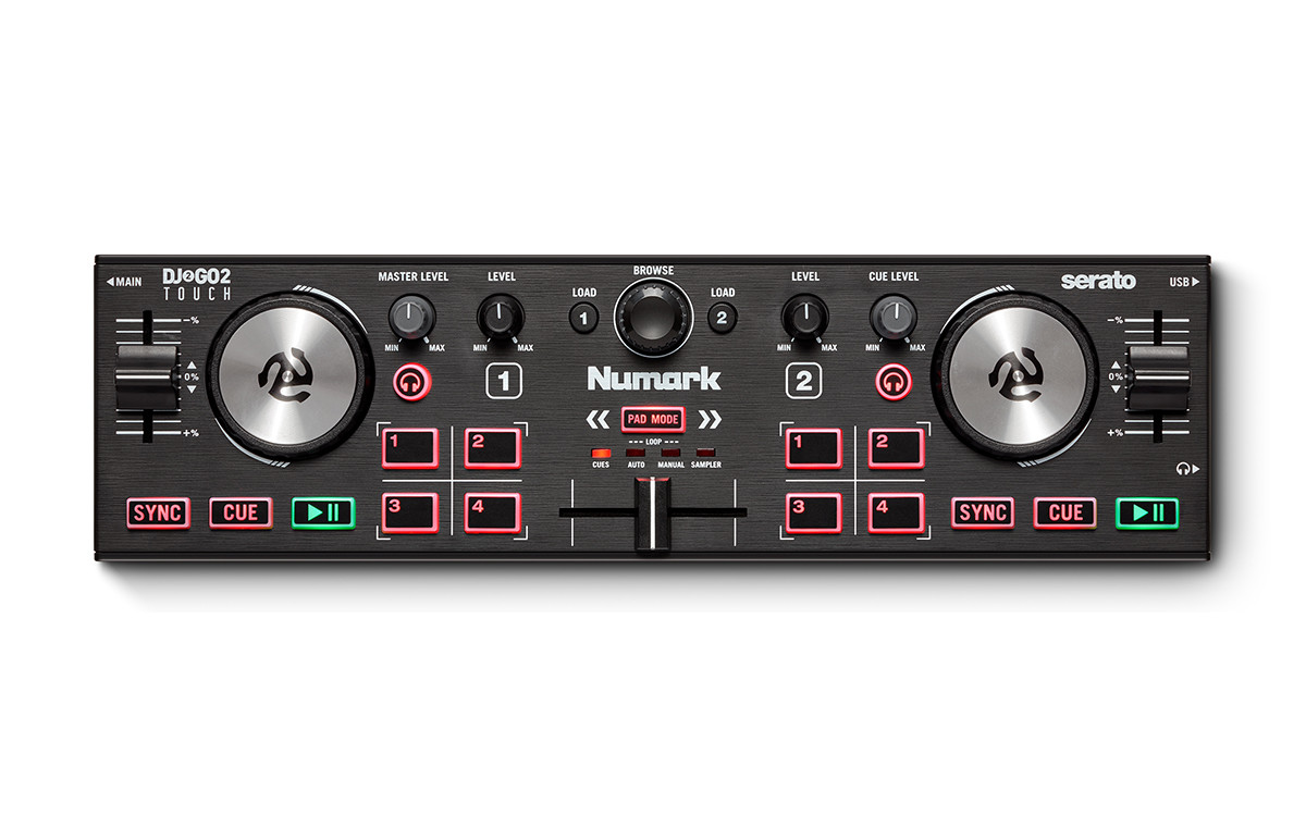 DJ контролер NUMARK DJ2GO2 Touch