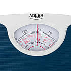 Механічні підлогові ваги Adler AD 8151 Blue — до 130 кг, точність 1 кг, синій колір, фото 7