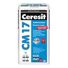 Клей CERESIT CM 17 Super Flexible, 25 кг
