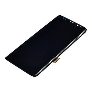 Дисплей (LCD екран) для Samsung G960 Galaxy S9 з чорним тачскрином Original (переклеєне скло), фото 2