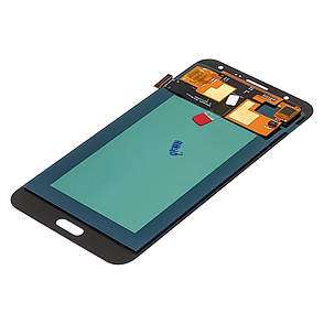 Дисплей (LCD екран) для Samsung J700 Galaxy J7 з чорним тачскрином OLED, фото 2