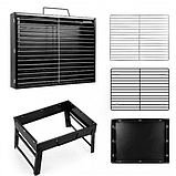 Складаний барбекю гриль BBQ Grill портативний мангал, BBQ Grill Portable з неіржавкої сталі, фото 5
