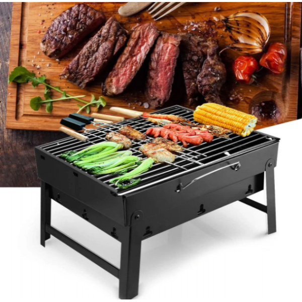 Складна барбекю гриль BBQ Grill портативний мангал, BBQ Grill Portable з нержавіючої сталі