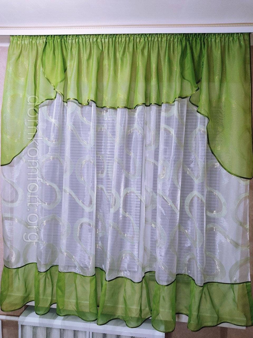 Готова кухонна завіса "Моллі"