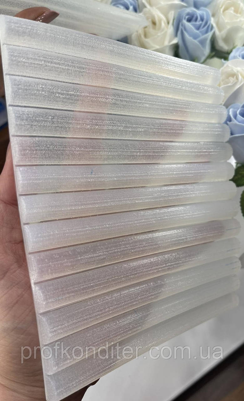 ЕКСКЛЮЗИВ! Силіконовий килимок для шоколадного ганаша "Трубочки навиворіт 13мм", фото 1