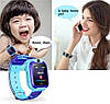Дитячі смарт-годинник S12 з камерою і Gps Блакитні! Корея, фото 5