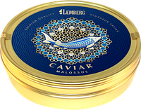 Икра черная аквакультура Lemberg Sturgeon Caviar Malossol Aquaculture 500 г