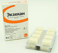 Экзекан (Eczekan) № 16 сахарных кубиков для лечения кожных заболеваний у собак и кошек, Сева (Франция)