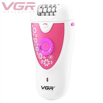 Эпилятор VGR V-722 | Женский эпилятор для ног | Электробритва | Портативная бритва | Депилятор - 201738